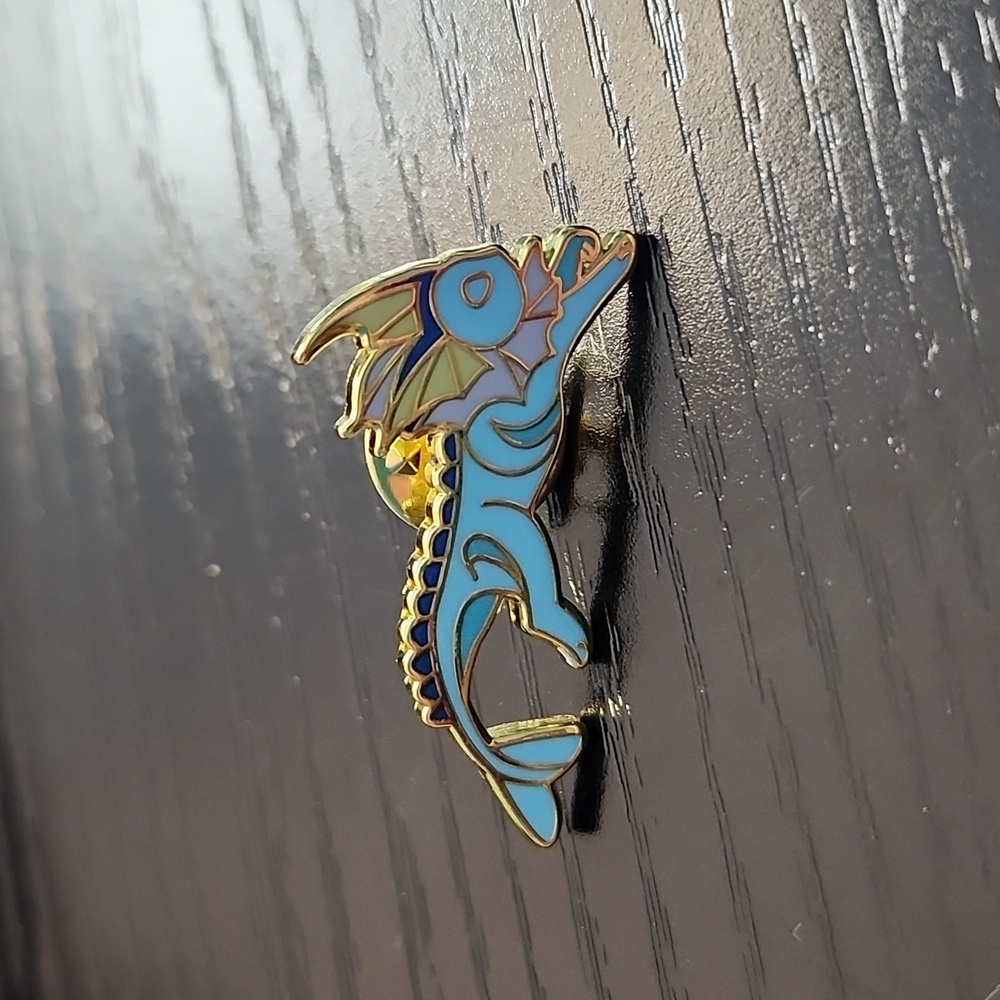 Pokemon Vaporeon Enamel Pin
